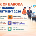 Bank of Baroda (BOB) MSME Recruitment 2026: BOB Contractual Jobs Notification 06 Feb 2026 Apply Online